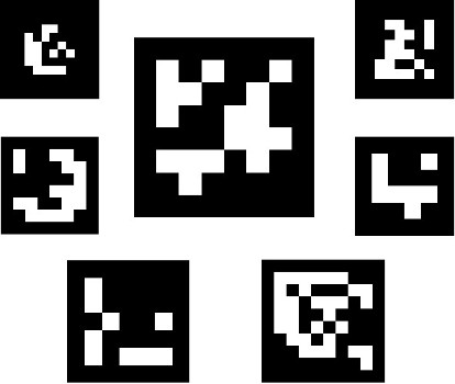 Example of markers images
