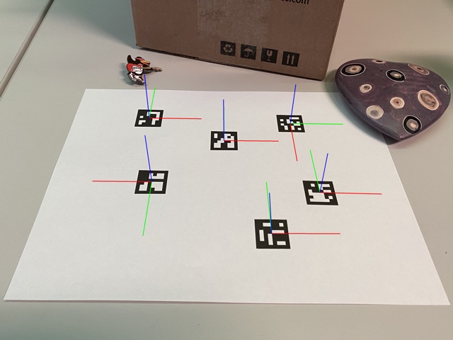 Image with axes drawn