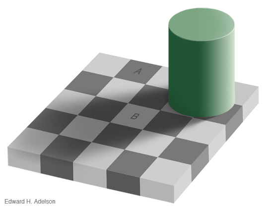 Adelson checkerboard